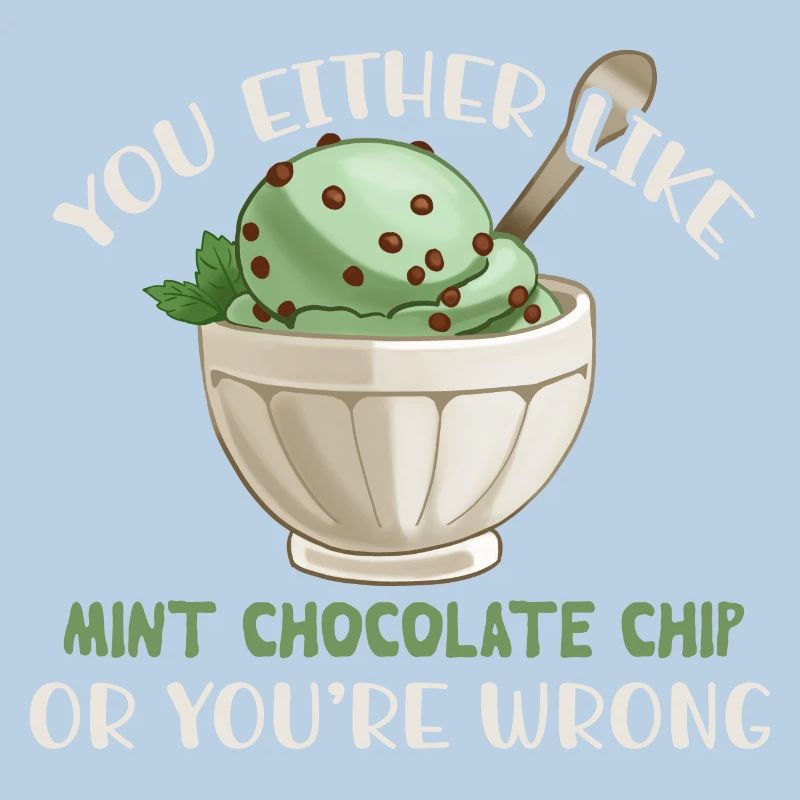 Entweder Du Magst Mint Chocolate Chip Oder Du