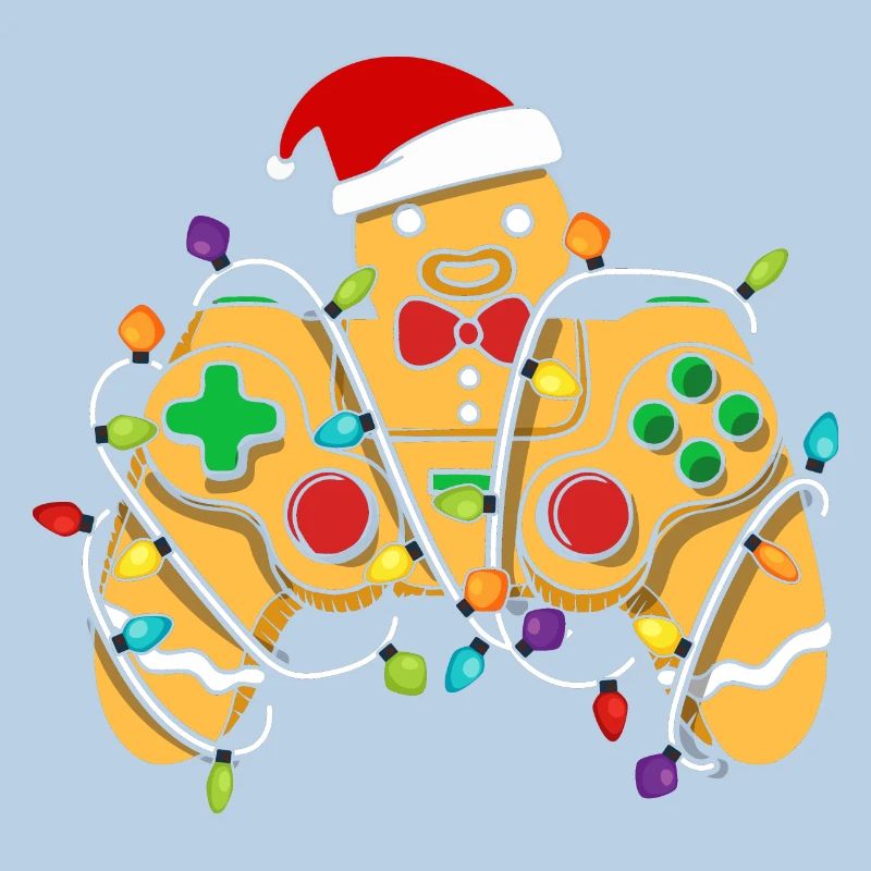 Christmas Gaming Controller Gingerbread