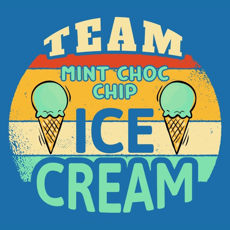 Team Mint Choc Eiswaffel Eiscreme Eis