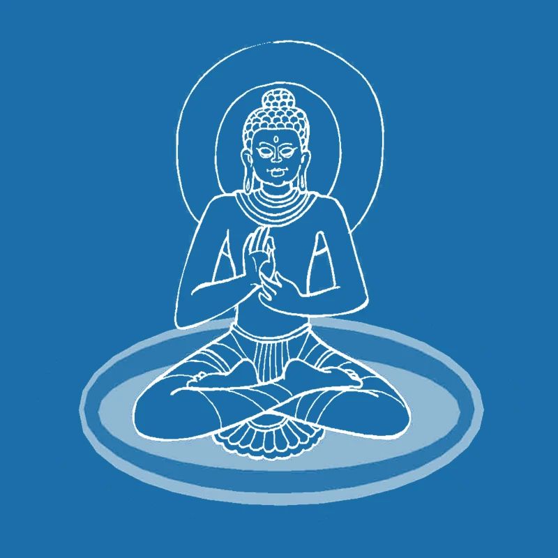 Sitzender Buddah