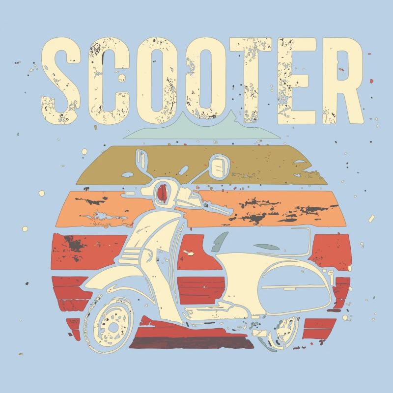 Scooter Motorroller Mofa Moped Roller