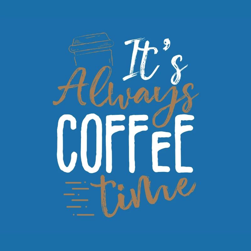 Kaffee Trinker Geschenk Immer Kaffee Zeit Kaffee