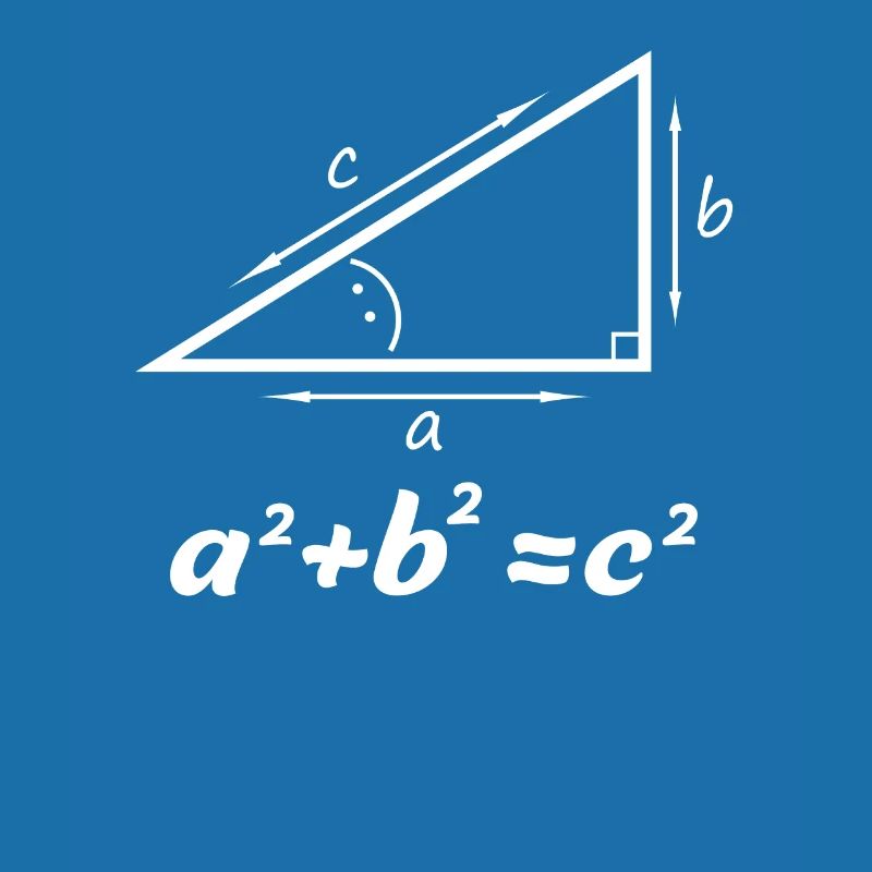 Cadeau de théorème de Pythagore pour un nerd de professeur de mathématiques