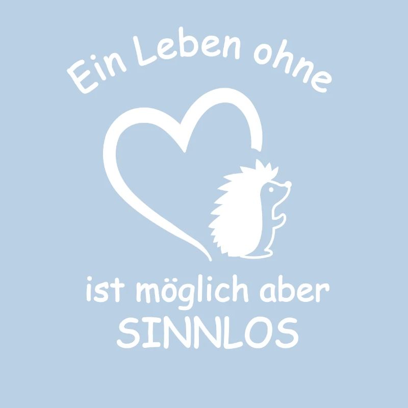 Igel Spruch Herz Stacheltier Stacheligel Geschenk