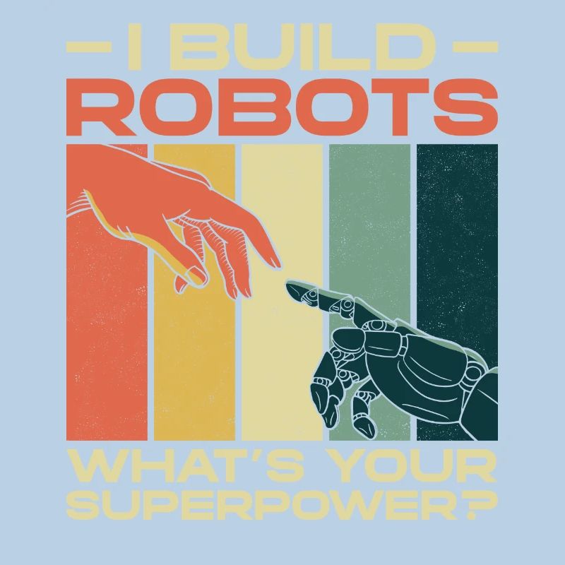 Robot Robotics Engineer Retro