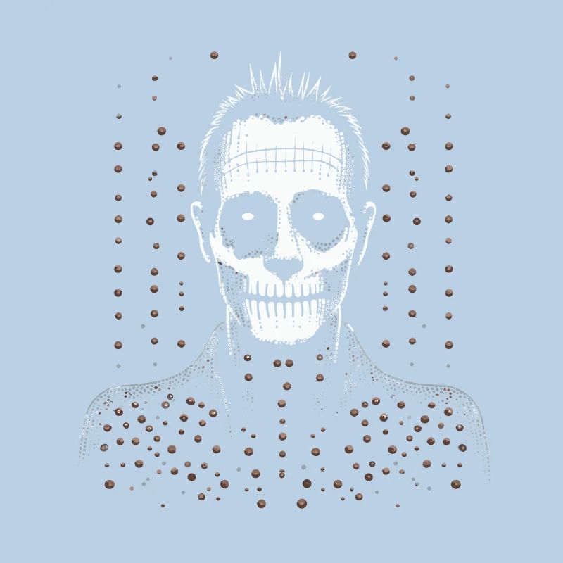 Genähtes Frankenmonster oder Zombie