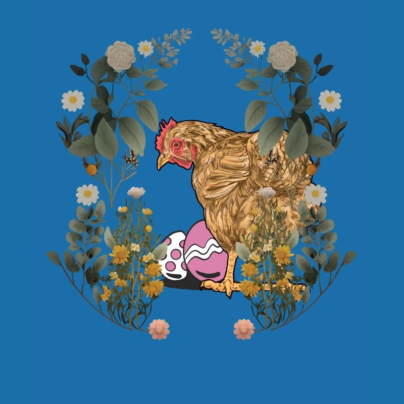 Easter, Easter Eggs, Hen, Chicken, Rural, Nature, Eggs