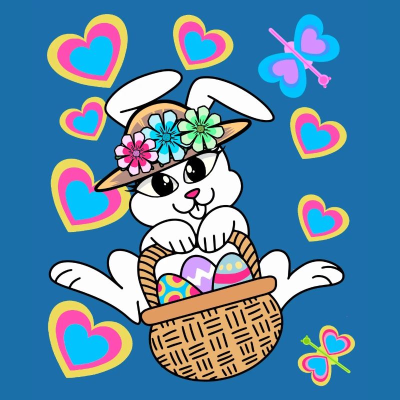 Easter Bunny Easter Bunny Eggs Easter Eggs Easter