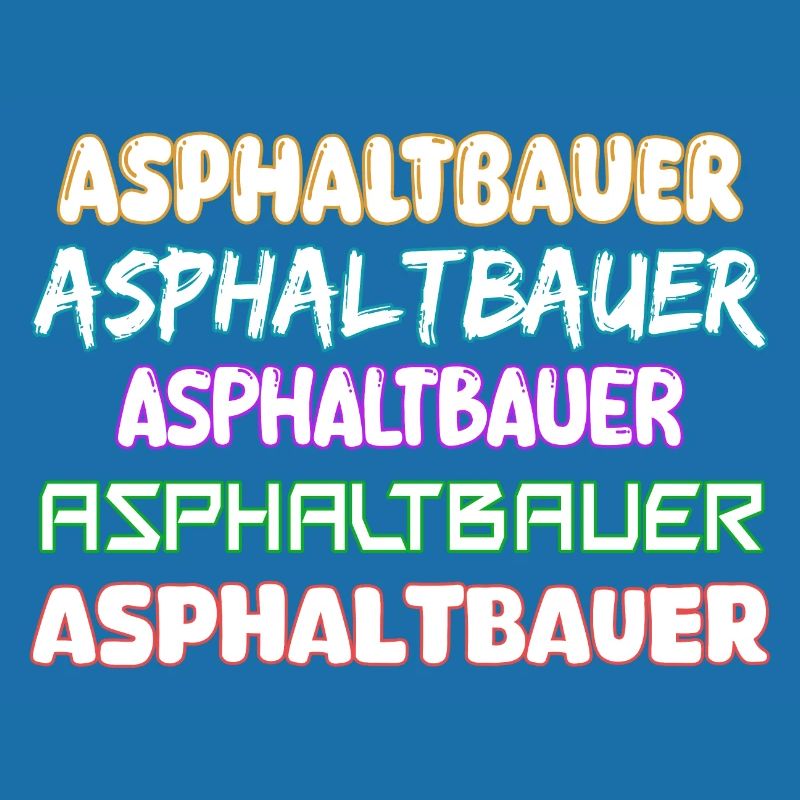 Constructeur d’asphalte comme métier