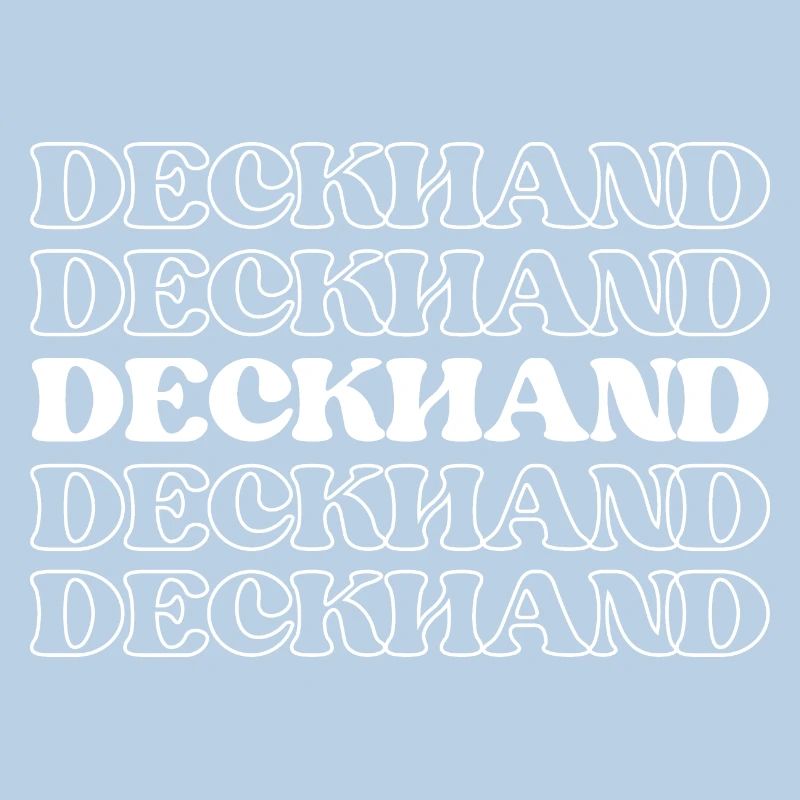 Decksmann Matrose Seemann Schiffskamerad Schiffsarbeiter