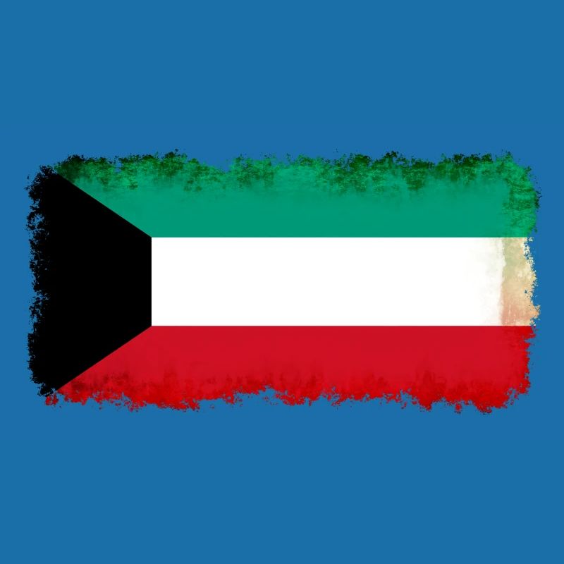 Le Koweït comme drapeau