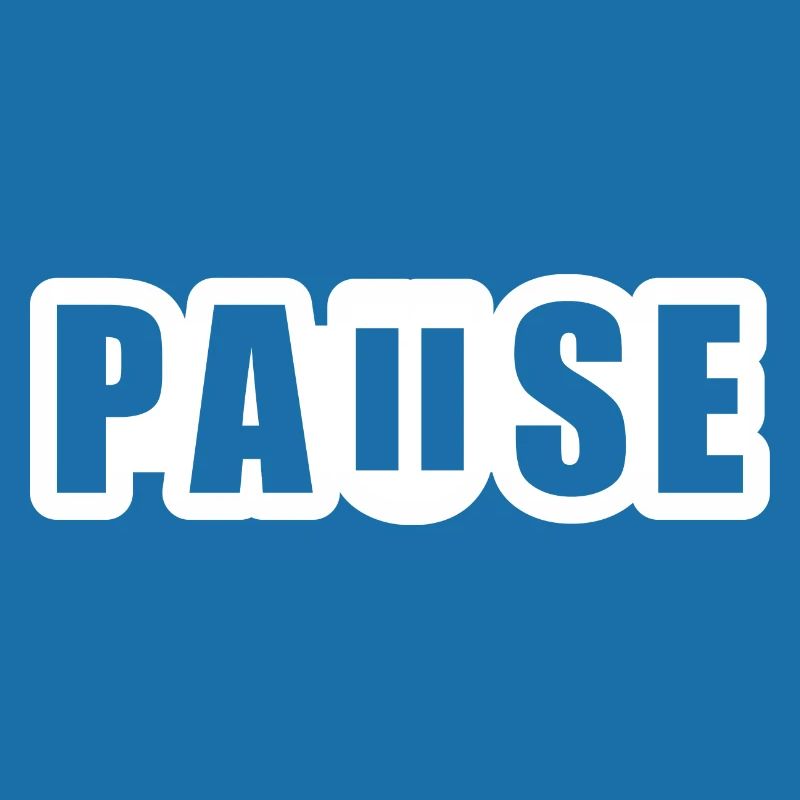 Bouton pause-pause-pause