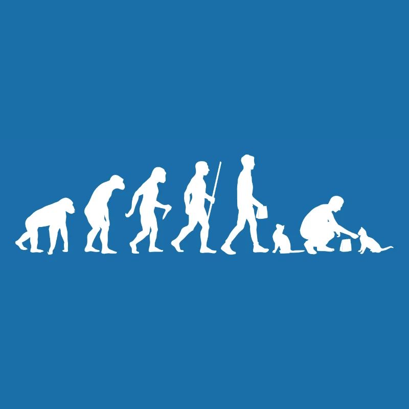 Evolution Cat Cat Propriétaire De chat Propriétaire de chat