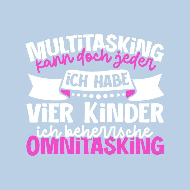 Multitasking kann jeder - Mutter und Kinder