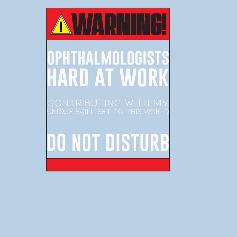 Ophthalmologists Hard At Work - White