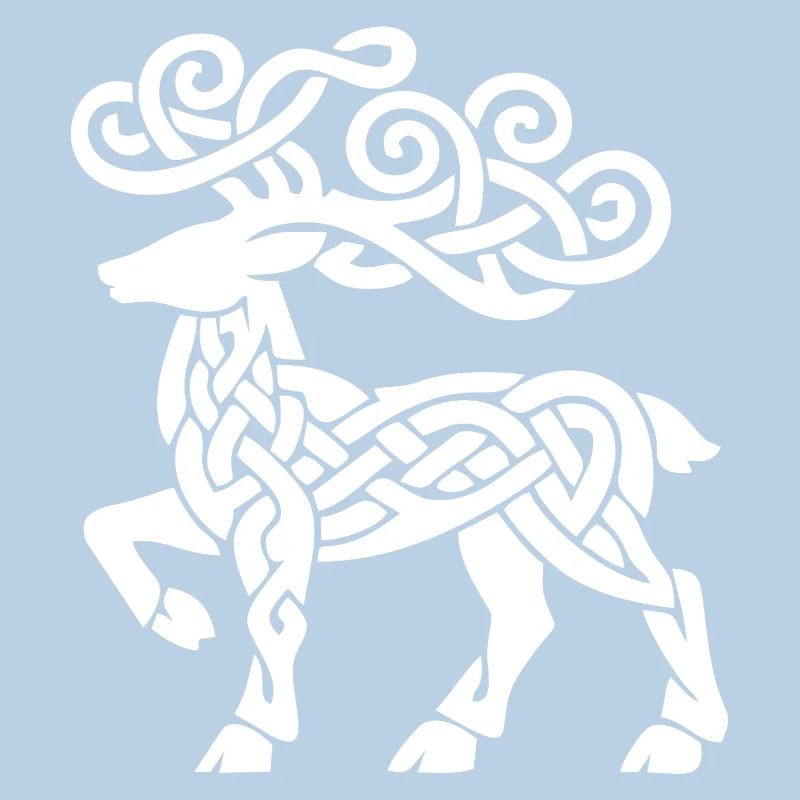 Celtic Knotwork Deer