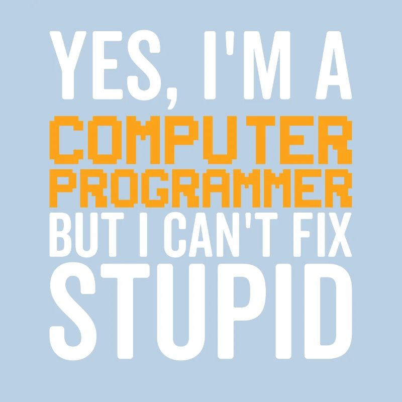 Stupid - Computer Programmer