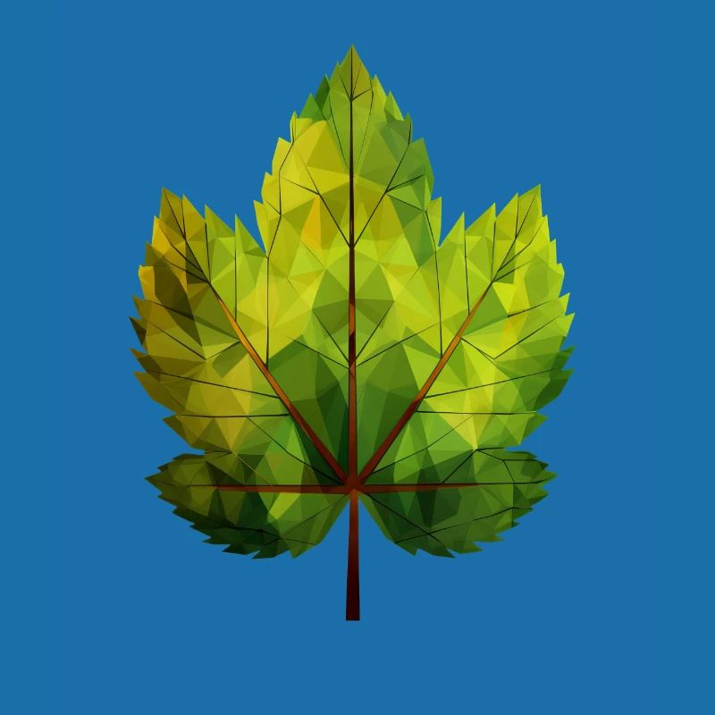 Chestnut magic: tree and leaf in harmony