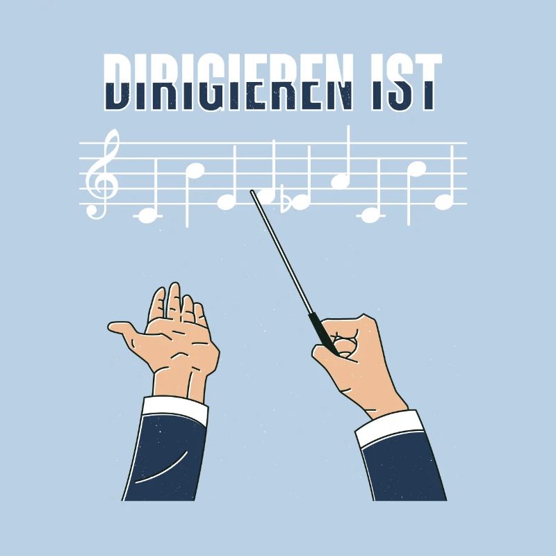 Dirigieren Ist Chefsache Dirigent Chor Geschenk