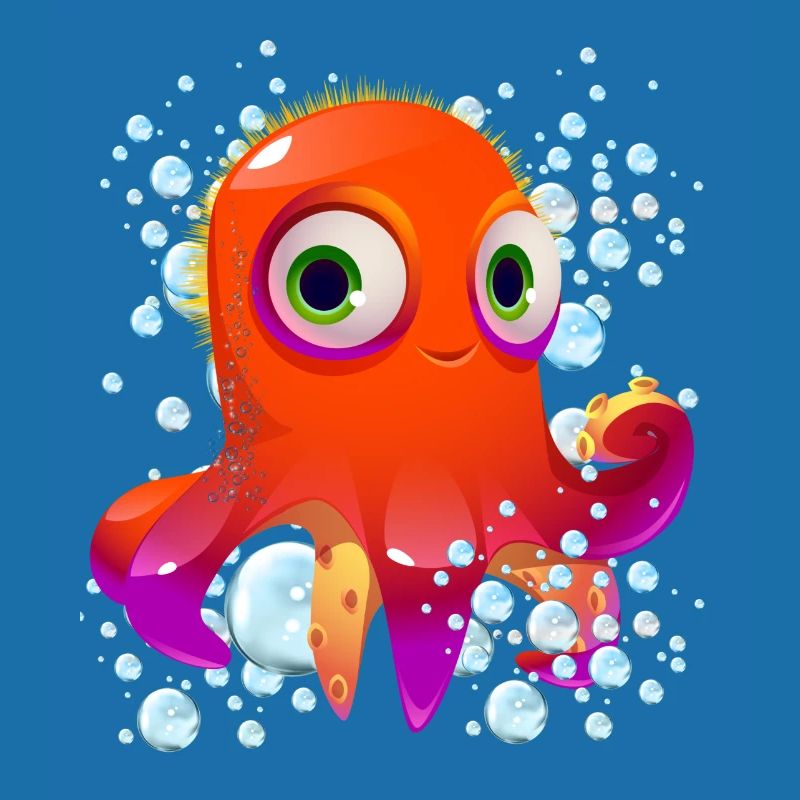 Octopus Bubbles