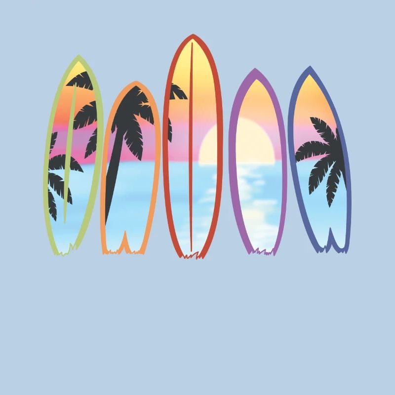 Planches de surf Plage Graphique Surfboard