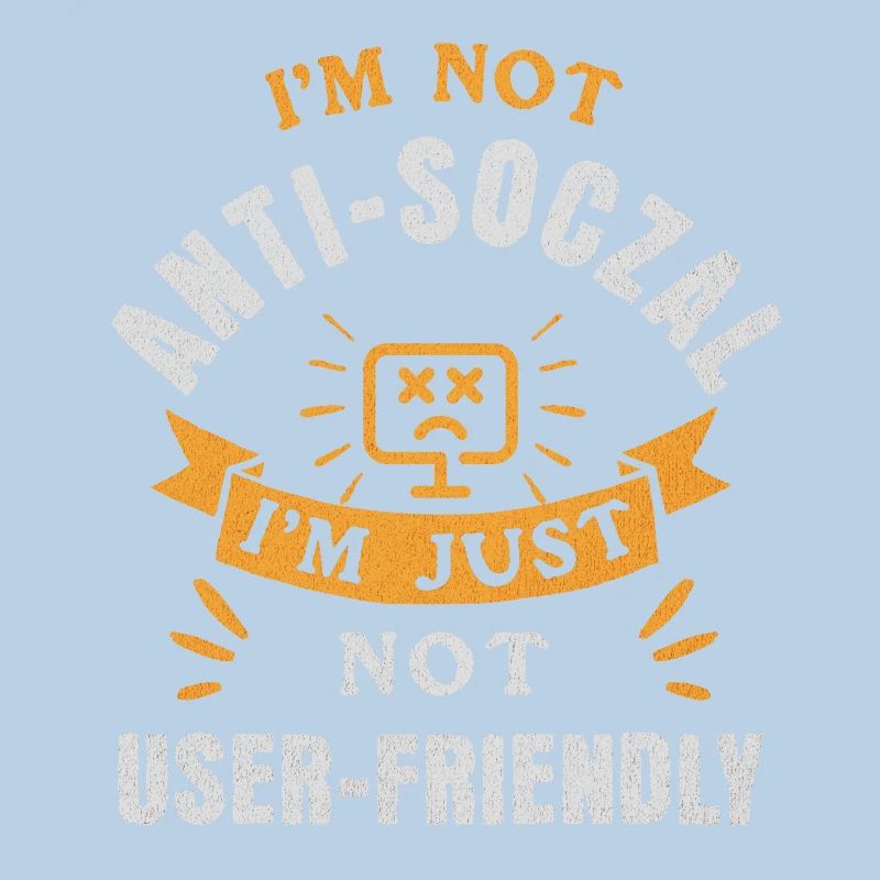 Pas antisocial, juste respectueux du code