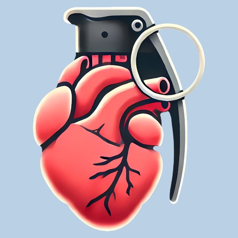Conception de grenade à cœur explosif