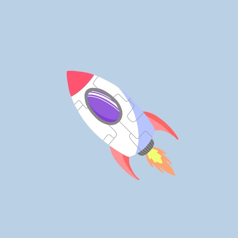 Space Rocket Pop Comic