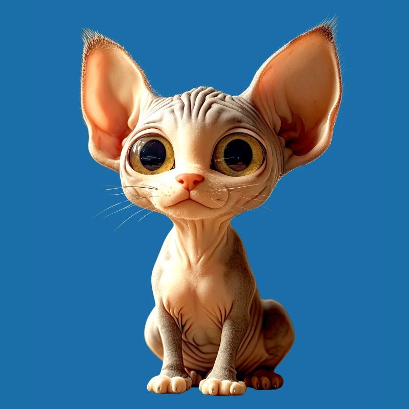 Chat Sphynx Chat Sphynx Chat Canadien Mignon Sphinx