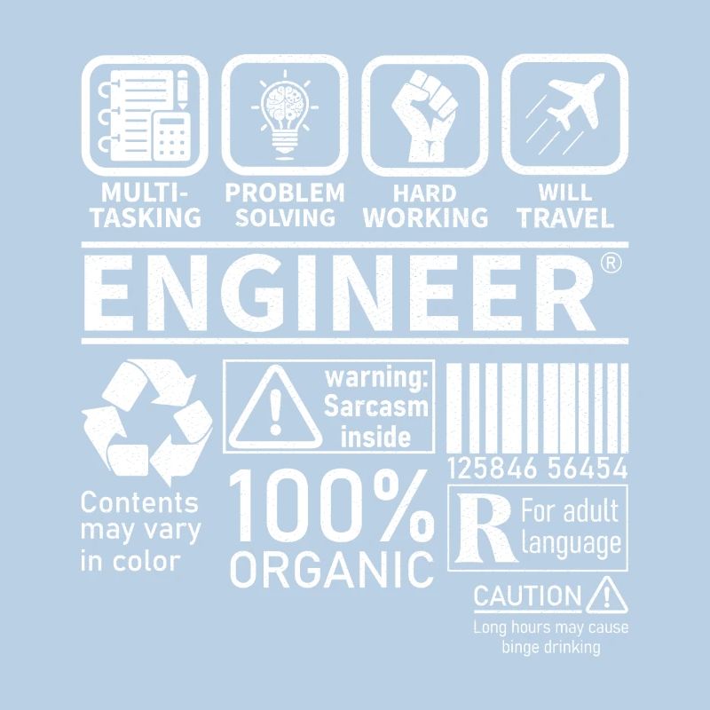 engineer multitasking problem solving hard working