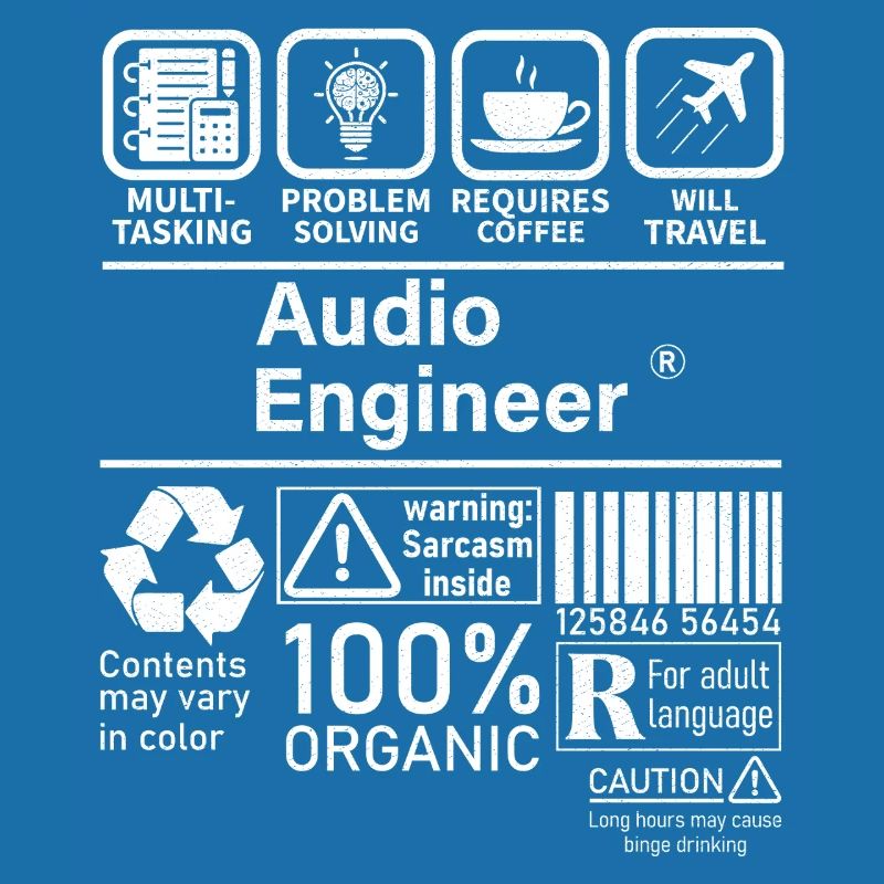 Audio Engineer multi tasking problem solving