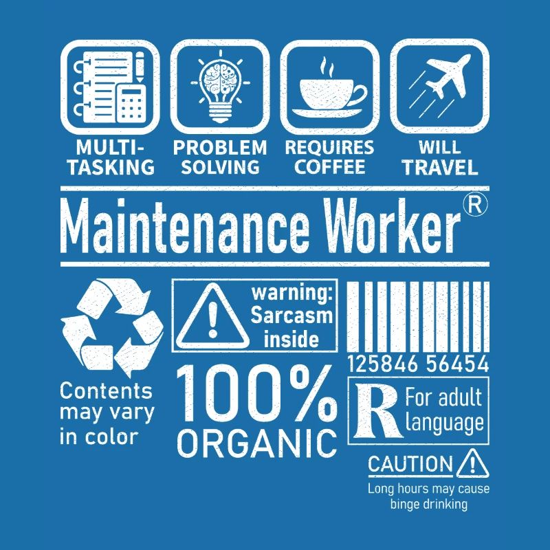 Maintenance Worker multi tasking problem solving