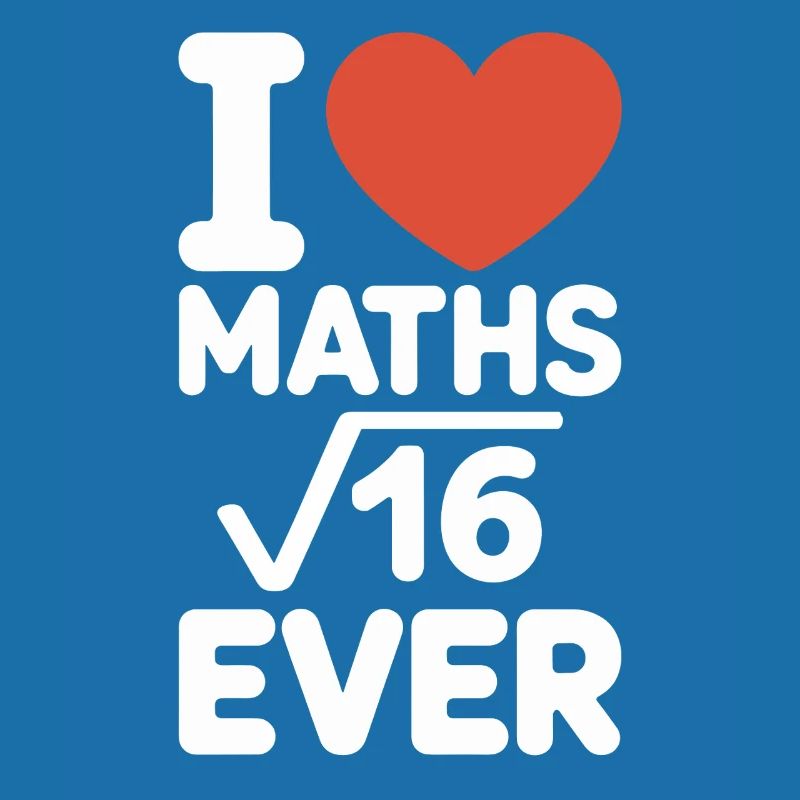 Math J’adore les maths Maths Nerd Professeur de mathématiques