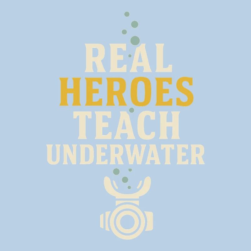 Scuba Instructor Dive Crew Pride Teaching