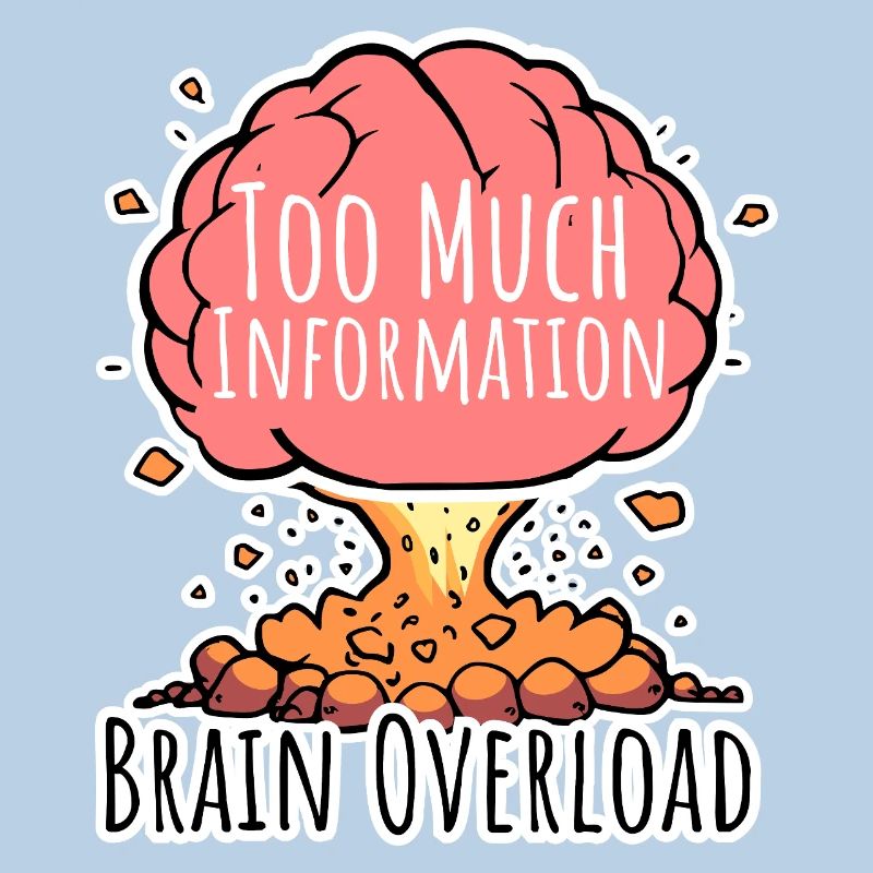 Too much information - brain overload!