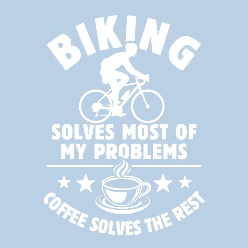 Biking solves most of my Problems Coffee Gift