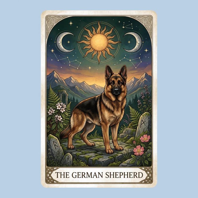Deutscher Schäferhund Tarot