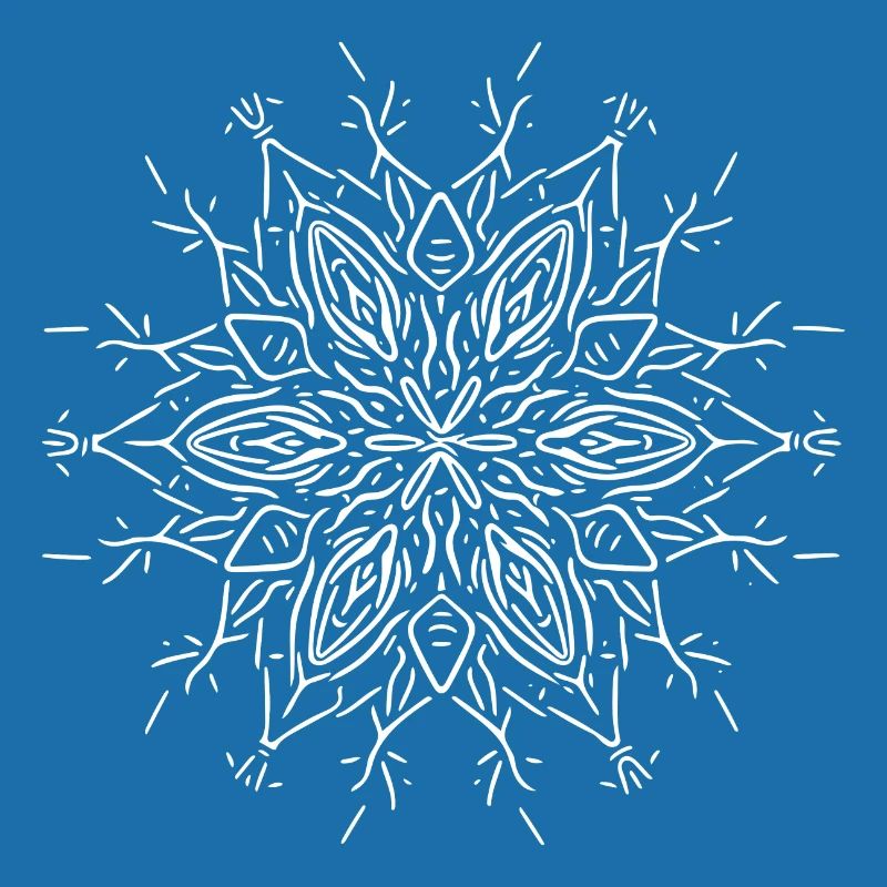 Mandala Flower Lines Shape Pattern