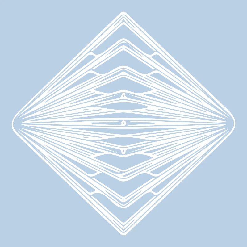 Geometric Vintage Triangle Pattern