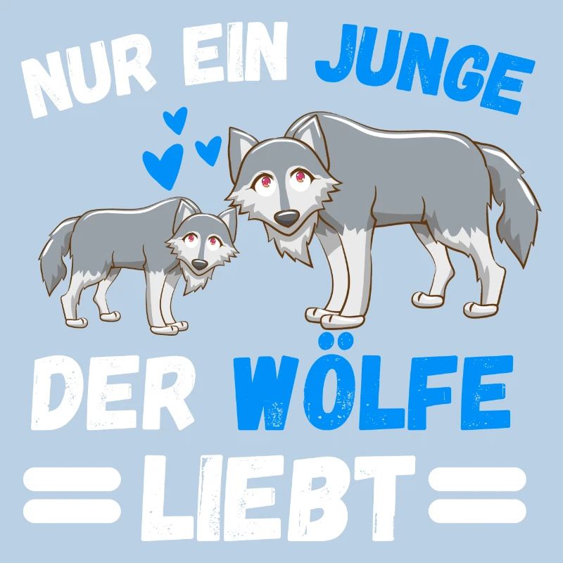 Waldbewohner Jungs Wald Tier Geschenk Wolf