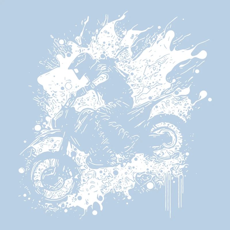 Motorrad Geländefahrt Splash Style
