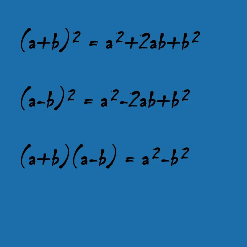 Binomial Formulas Math Design Gift Idea