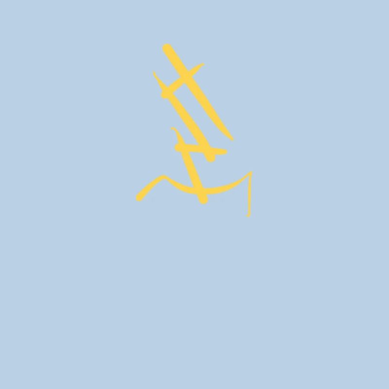 Abstraction jaune