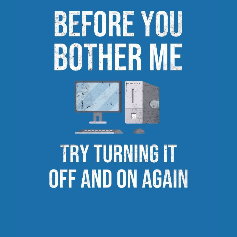 Geschenk IT-Support IT-Helpdesk Lustiger Spruch