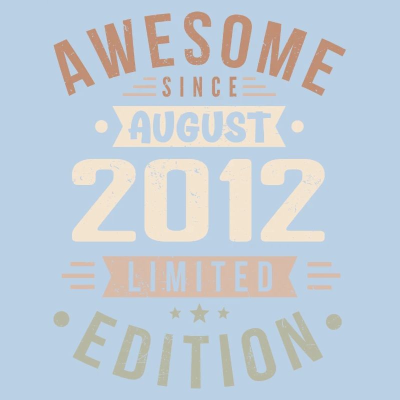 August 2012 Geburtstag im August 2012 Vintage 2012