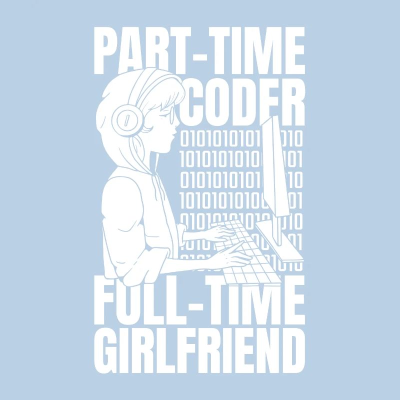 Entwickler Coder Programmierer Feste Freundin