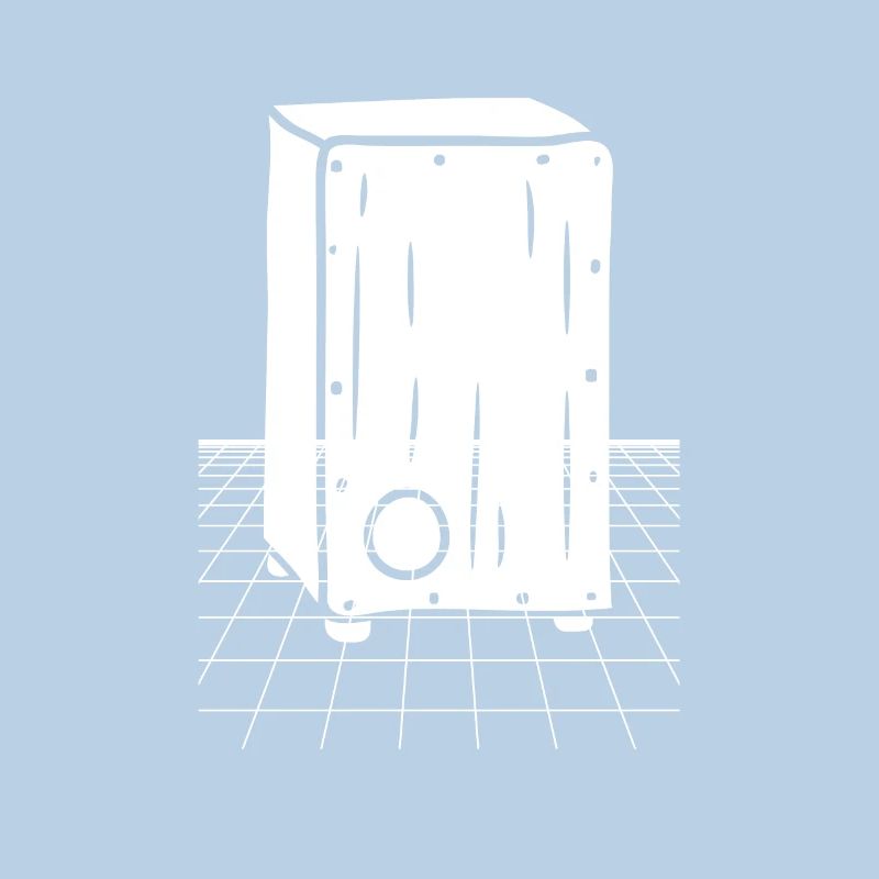 Cajon Box Drum Instrument Peruvian Cajon