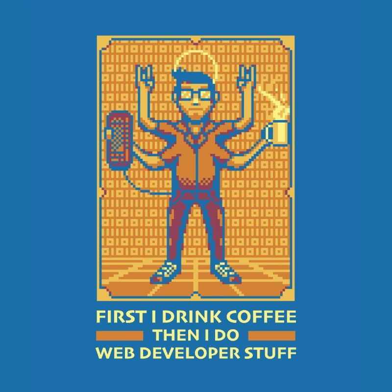 Web Entwickler Webdeveloper Kaffee