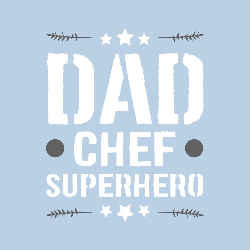 Dad Chef Superheld Papa