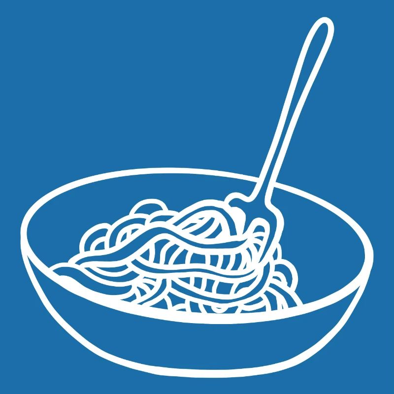 Spaghetti Bowl Noodles Fourchette Spaghetti Server